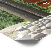 Maßgeschneidertes Grand Teton Foto Souvenir Poster (Ecke)