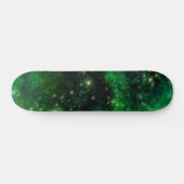 Maßgeschneidertes Green Galaxy Skateboard (Horizontal)