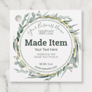 Maßgeschneidertes Handmade Hobby Craft DIY Busines Geschenkanhänger
