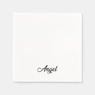 Maßgeschneidertes Hochzeitspapier Napkin Serviette
