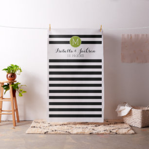 Maßgeschneidertes Hochzeitstil-Foto Stoff