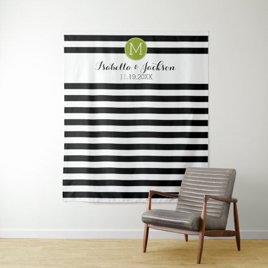 Maßgeschneidertes Hochzeitstil-Foto Wandteppich (Beispiel)