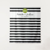 Maßgeschneidertes Hochzeitstil-Foto Wandteppich (Vorderseite)