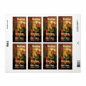 Maßgeschneidertes Hochzeitsweinetikett