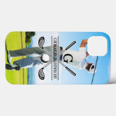 Maßgeschneidertes Image für Golf Monogram Case-Mate iPhone Hülle (Rückseite (Horizontal))