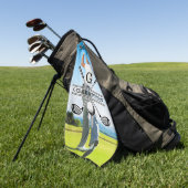 Maßgeschneidertes Image für Golf Monogram Golfhandtuch (Gras)