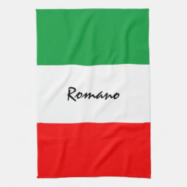 Maßgeschneidertes italienisch-amerikanisches Küche Geschirrtuch