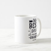 Maßgeschneidertes Jahr Die besten Vater werden an Kaffeetasse (VorderseiteRechts)