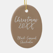 Maßgeschneidertes Jahr für die Vogelmalerei mit sc Keramik Ornament (Hinten)