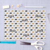 Maßgeschneidertes Jahr Graduierungs-Cap Trio Muste Seidenpapier (Handwerk)