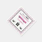 Maßgeschneidertes Jahr ist sie nicht alt, sondern  Serviette (Ecke)