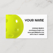 Maßgeschneidertes Kalkgrün Visitenkarte (Rückseite)