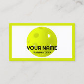 Maßgeschneidertes Kalkgrün Visitenkarte (Vorderseite)
