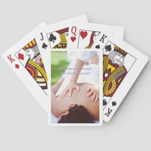 Maßgeschneidertes Kartendeck (Rückseite)