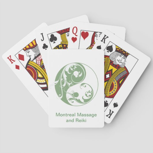 Maßgeschneidertes Kartendeck (Rückseite)