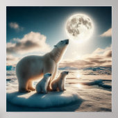 Maßgeschneidertes Kaskadierungs-Waterfall-Wall-Pos Poster (Vorne)