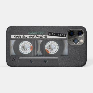 Maßgeschneidertes Kassetten-Cassette-Mix-Band der Case-Mate iPhone Hülle