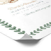 Maßgeschneidertes Kinderzimmer für Wasserfarbenlep Poster (Ecke)