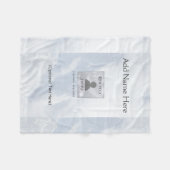 Maßgeschneidertes Komfortsymbol Fleecedecke (Vorderseite (Horizontal))