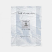 Maßgeschneidertes Komfortsymbol Fleecedecke (Vorderseite)