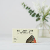 Maßgeschneidertes Konzept Visitenkarte (Stehend Vorderseite)