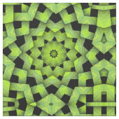 Maßgeschneidertes Lime Green Graphic Weave Fabric  Stoff (Nahaufnahme)