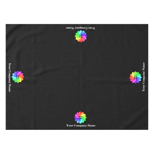 Maßgeschneidertes Logo für die Ausstellung Alle Se Tischdecke (Vorderseite (Horizontal))