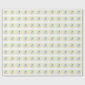 Maßgeschneidertes Logo-Umschlagpapier für den gesc Geschenkpapier (Flach)