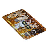 Maßgeschneidertes Magnet für Niedliche/lustige Hun (Rechte Seite)