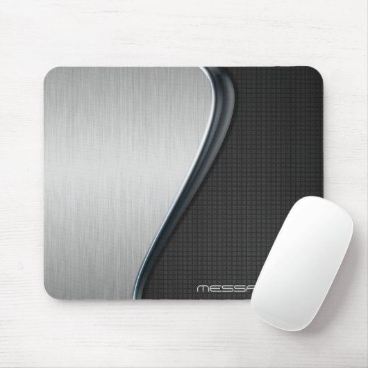 Maßgeschneidertes Metalldesign 1 Mousepads (Mit Mouse)