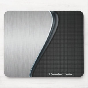 Maßgeschneidertes Metalldesign 1 Mousepads