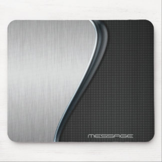 Maßgeschneidertes Metalldesign 1 Mousepads