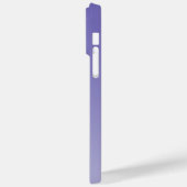 Maßgeschneidertes Minimal Gradient Lavender Modern Case-Mate iPhone Hülle (Rückseite / Links)