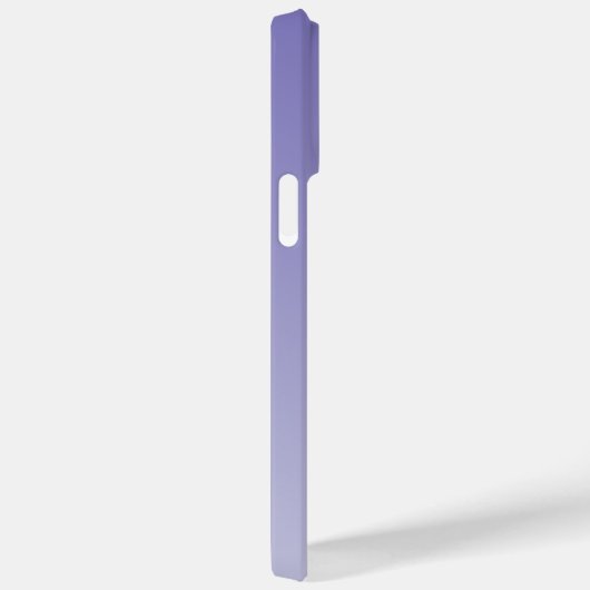 Maßgeschneidertes Minimal Gradient Lavender Modern Case-Mate iPhone Hülle (Rückseite / Rechts)