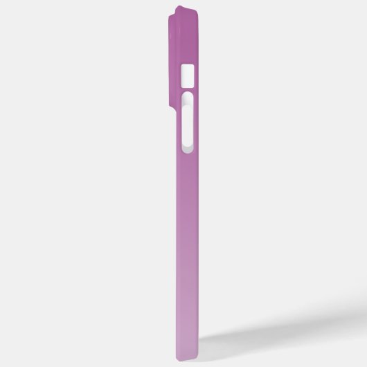 Maßgeschneidertes Minimal Gradient Lily Pink Moder Case-Mate iPhone Hülle (Rückseite / Links)