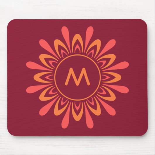 Maßgeschneidertes Modell für das Sun Muster Mousepad (Vorne)