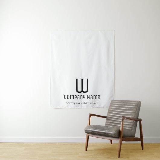 Maßgeschneidertes modernes Business Table Runner-B Wandteppich (Beispiel)