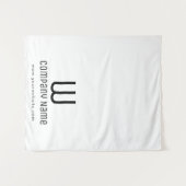 Maßgeschneidertes modernes Business Table Runner-B Wandteppich (Vorderseite (Horizontal))