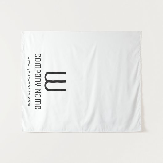 Maßgeschneidertes modernes Business Table Runner-B Wandteppich (Vorderseite (Horizontal))