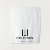 Maßgeschneidertes modernes Business Table Runner-B Wandteppich (Vorderseite)