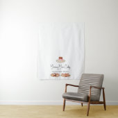 Maßgeschneidertes, modernes Business Table Runner Wandteppich (Beispiel)