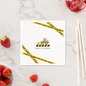 Maßgeschneidertes, modernes Designpapier Serviette (Beispiel)