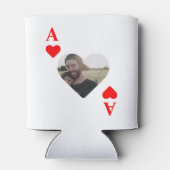 Maßgeschneidertes, modernes Foto für Poker Dosenkühler (Rückseite)