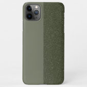 Maßgeschneidertes, modernes Green Texture Split iP iPhone Hülle (Rückseite)