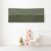 Maßgeschneidertes modernes, grünes Banner mit text (Insitu)