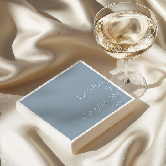 Maßgeschneidertes, modernes Hochzeitshilfen in mat Serviette