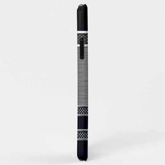 Maßgeschneidertes, modernes Imitat Metallisches St Case-Mate iPhone Hülle (Hinten/Rechts)