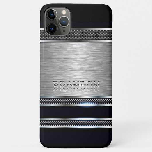 Maßgeschneidertes, modernes Imitat Metallisches St Case-Mate iPhone Hülle (Rückseite)