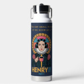 Maßgeschneidertes, modernes Kaffeekonzept Frühaufs Trinkflasche (Vorderseite)