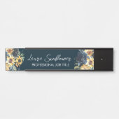 Maßgeschneidertes, modernes, kreatives Bürozeichen Türschild (Vorderseite )